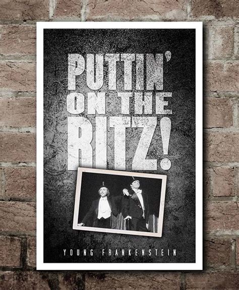 Young Frankenstein puttin' on the Ritz Poster - Etsy