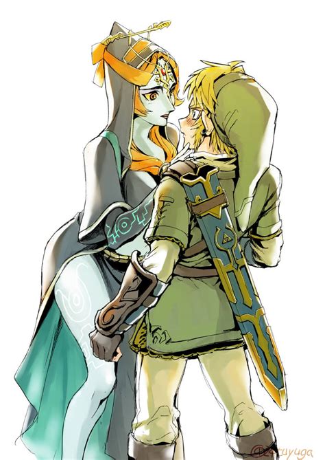 Zelda Twilight Princess Midna And Link