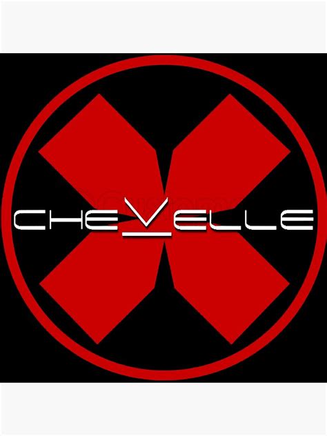 "Logo Band Chevelle Music Tour " Sticker for Sale by hayliriley | Redbubble