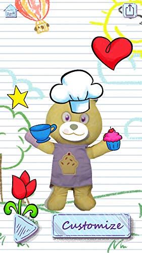 Doodle Bear The Original 14ʺ Plush Toy with 3 Washable Markers, Chef ...