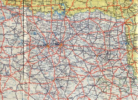 Old Highway Maps of Texas