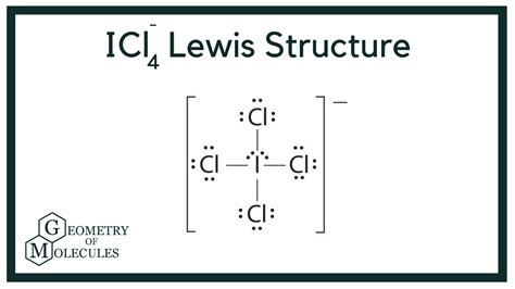 Lewis Structure Of Icl4