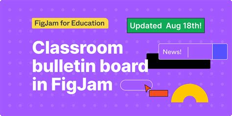 Classroom Bulletin Board | Figma