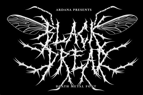 Black Metal Font