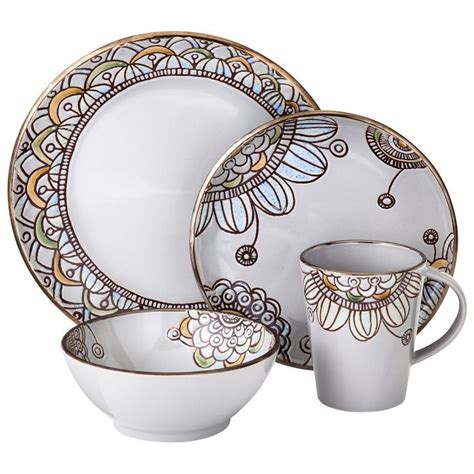 Threshold™ 16 Piece Dinnerware Vermillion | Stoneware dinnerware sets, Dinnerware set, Stoneware ...