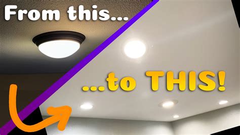 Installing the HALO Canless Recessed Lights - YouTube