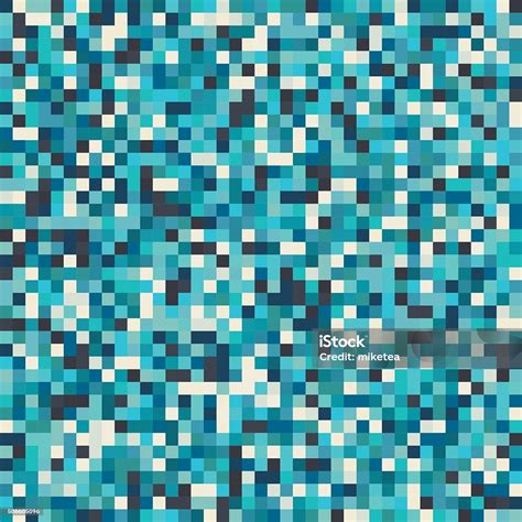 Retro Pixel Art Background Stock Illustration - Download Image Now - Abstract, Arts Culture and ...