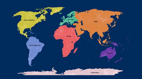 Map of continents - 3D model by Multipainkiller Studio (@Multipainkiller_Studio) [f88bb06 ...