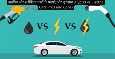 हाइब्रिड और इलेक्ट्रिक कारों के फायदे और नुकसान (Hybrid vs Electric Cars Pros and Cons ...