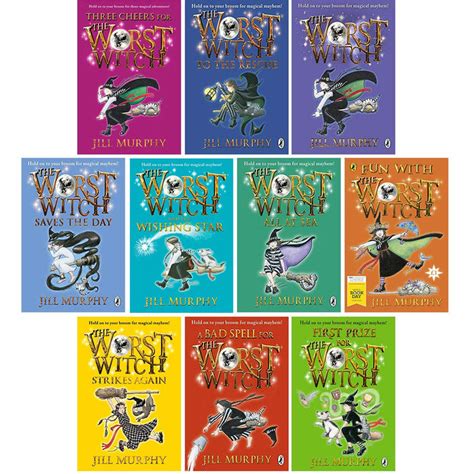 Worst witch series 10 books collection set by jill murphy | The Book Bundle