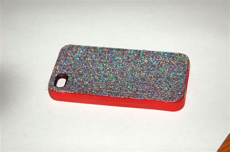 DIY glitter iphone case | Diy iphone case, Diy phone case, Case