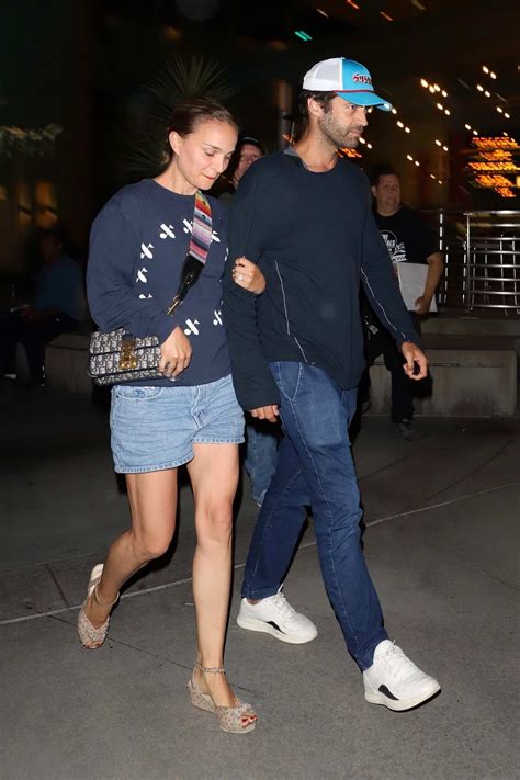 Natalie Portman and husband Benjamin Millepied enjoy a movie date night ...