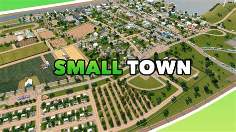 Building a Small Town in the country side without mods in Cities ...