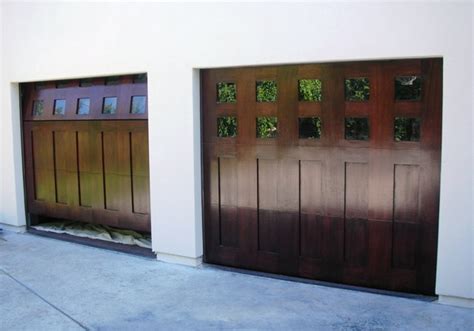 Custom Impact Wood Garage Doors | Miami-Dade hurricane appro… | Flickr