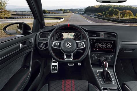 The interior of the new Volkswagen Golf GTI TCR - Changing Lanes