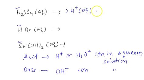 SOLVED: Show the two step dissociation process for H2SO4. Do both ...