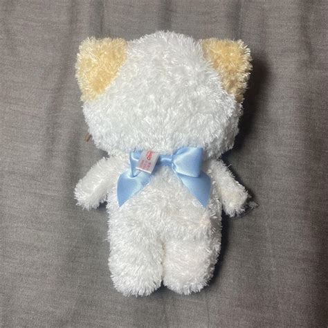 Sanrio Masyumaro Sanrio Plush Fluffy Catmarshmallow Stuffed Toy | eBay