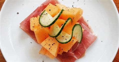 Cantaloupe Melon With Prosciutto And Cucumber Recipe by Niki Freeman ...