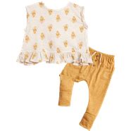 PatPat 3pcs Baby Girls Floral Ruffle Romper Set,Newborn Long Sleeve ...