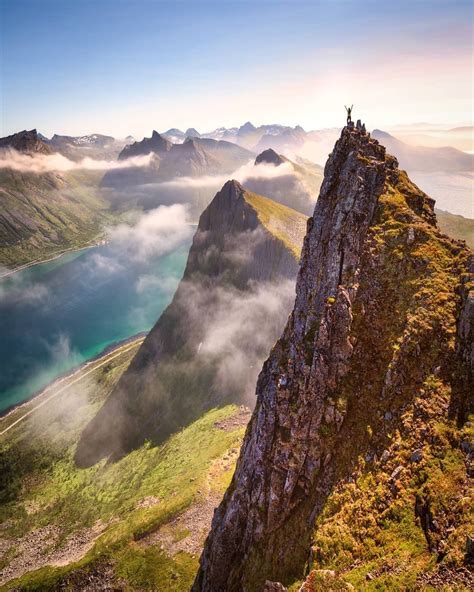 NORWAY on Instagram: “On top of Senja Island ⛰ 📷: @lostinmymoment_”