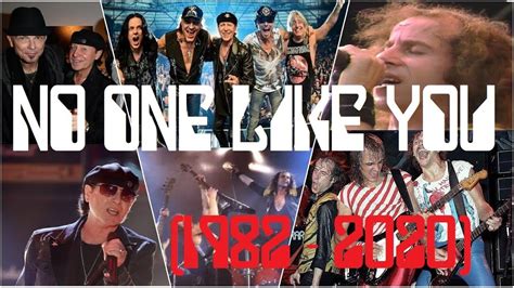 Scorpions - NO ONE LIKE YOU | Compilation (1982-2020) - YouTube