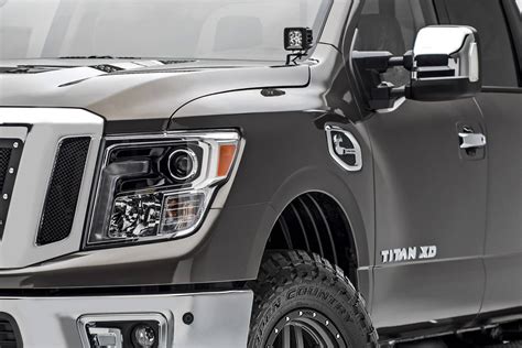 2016-2019 Nissan Titan Hood Hinge LED Kit, Incl. (2) 3 Inch LED Pod Lights - PN #Z367581-KIT2