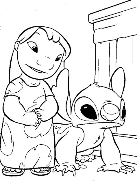 Lilo And Stitch Black And White Clipart - img-re