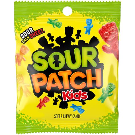 SOUR PATCH KIDS Soft & Chewy Candy, 5 oz bag - Walmart.com