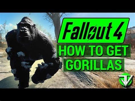 Fallout 4 how to get synth gorillas in wasteland workshop dlc cage gorillas in your settlements ...