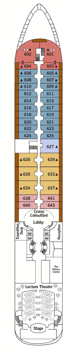 Silver Cloud Deck Plans- Silversea Silver Cloud Cruises: Travel Weekly