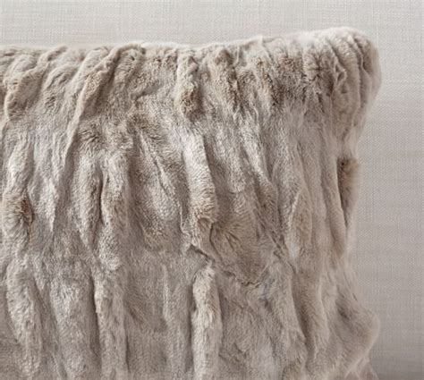 Faux Fur Ruched Pillow Covers | Pottery Barn Daybed Covers, Linen Pillow Covers, Velvet Pillow ...