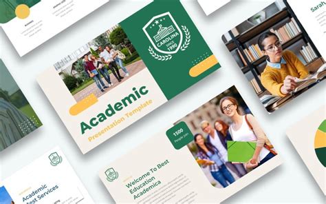 Academic Presentation Powerpoint Template - TemplateMonster