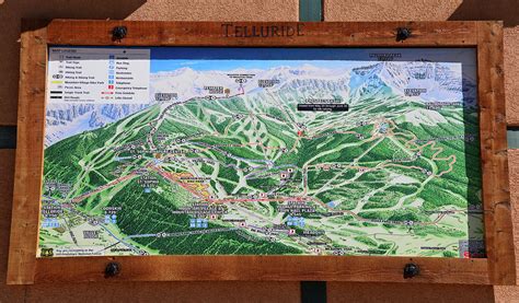 Telluride Ski Map Detail Photograph by David Lee Thompson - Pixels