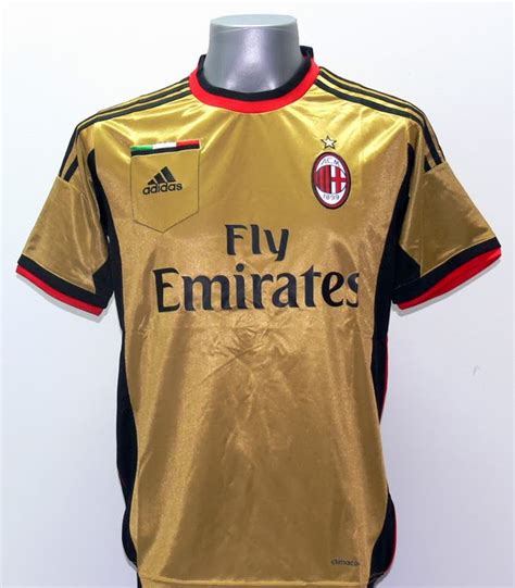 Jersey AC Milan Gold 13-14 | Jual Jersey Online