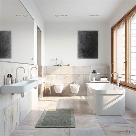 40 Modern Minimalist Style Bathrooms