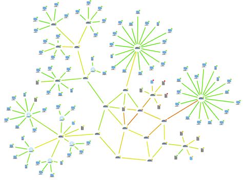 Network Monitoring Visualization in the Browser