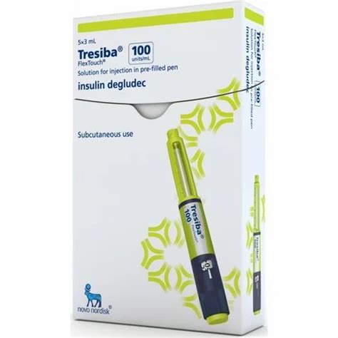 Tresiba 100IU Insulin Pen at Rs 1850/piece | New Delhi | ID: 17455482462