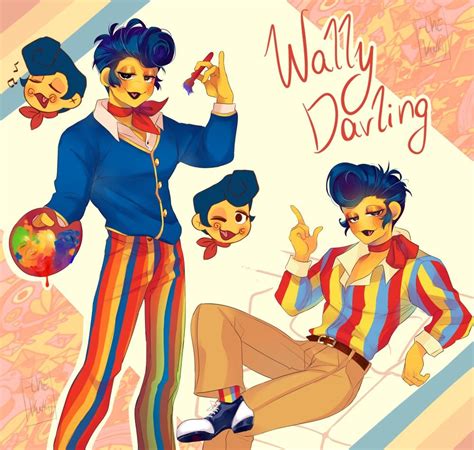 Wally Darling From Welcome Home | Welcome home posters, Welcome home images, Clown illustration