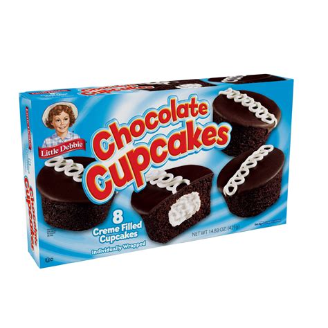 Little Debbie Chocolate Cupcakes, 8 ct, 14.83 oz - Walmart.com