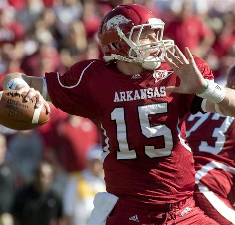 Quarterback Ryan Mallett | Arkansas football, Arkansas, Arkansas razorbacks