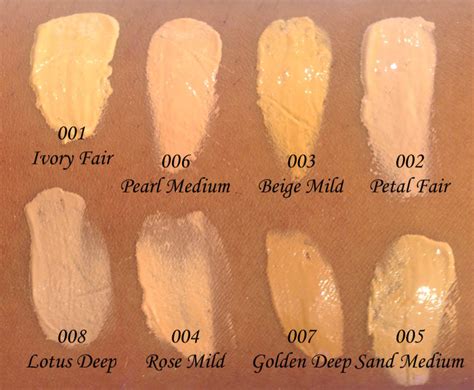 All Colorbar Amino Skin Radiant Foundation 8 Shades Review, Swatches