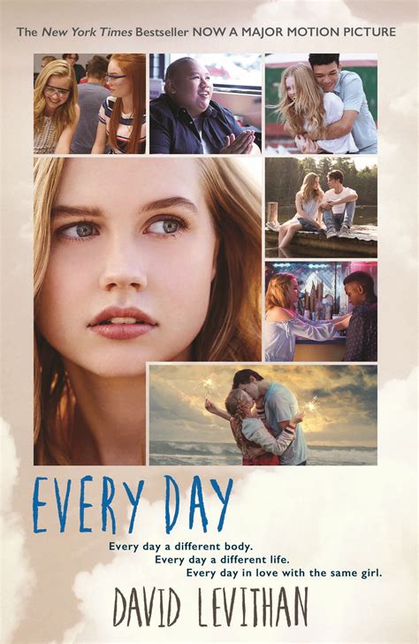 Book vs. Movie: Every Day by David Levithan | The Candid Cover