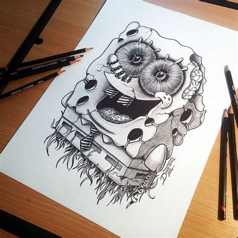 Desenhos feitos a lápis que vão te impressionar! | Desenhos feito a lapis, Desenho do bob ...