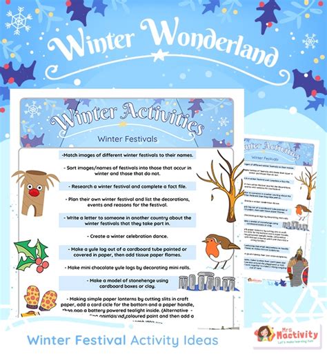 Winter Festivals Activity Ideas | Winter EYFS KS1 Resources