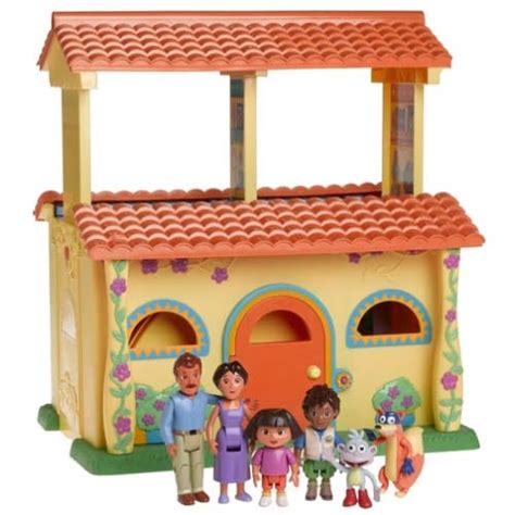 Dora Explorer Doras Talking Dollhouse w/Lights, Sounds, Music & Diego, Boots, Swiper Exclusively at