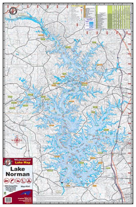 Lake Norman #341 – Kingfisher Maps, Inc.