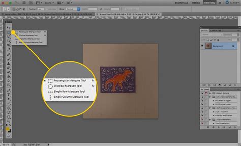 Quick Photoshop Marquee Tool Tutorial