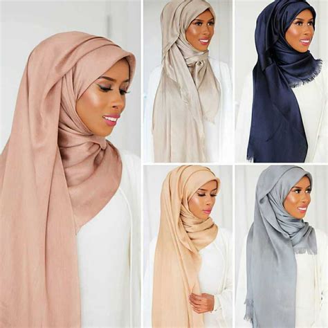 5 hijab colors that are suitable for brown skin, let’s find out! | LBD