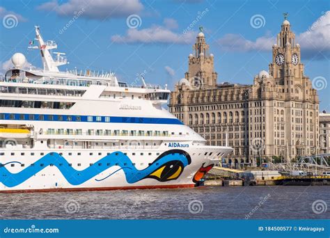 Cruiser Ship Docked at the Port of Liverpool Editorial Photography ...