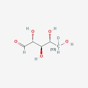 D-Ribose-13C,d-1 | C5H10O5 | CID 165412991 - PubChem